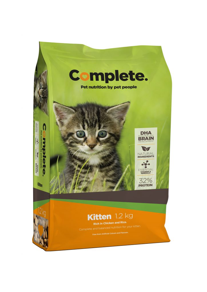 Complete Kitten is scientifically formulated to achieve a tasty and balanced quality kitten food that contains all the essential vitamins and minerals