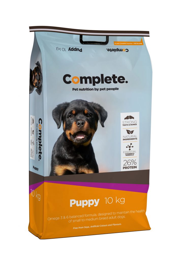 Complete Puppy is scientifically formulated to give your puppy a tasty and well-balanced quality puppy food