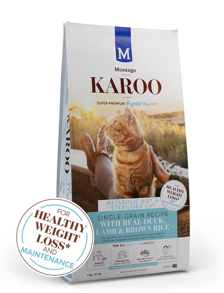 Stimulates lipolysis - the conversion of fat into energy - supporting the lifestyle of sterilised cats by maintaining a healthy metabolism.