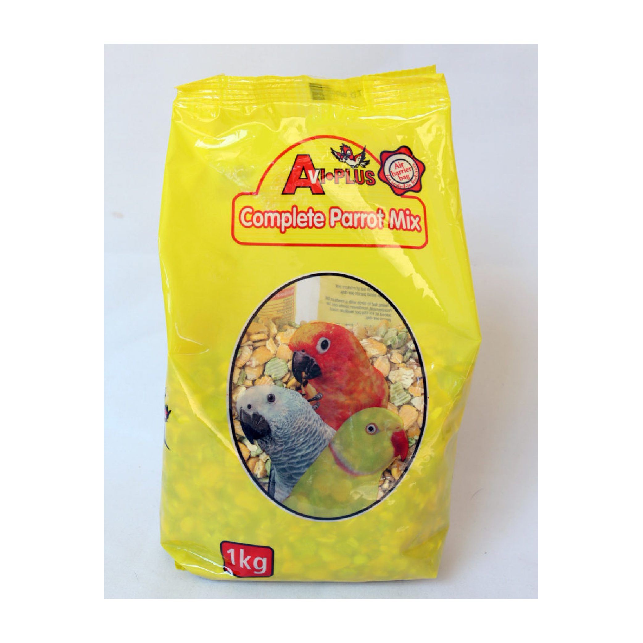 Avi-Plus Complete Parrot Mix is a tasty variety feast that contains rolled and roasted maize