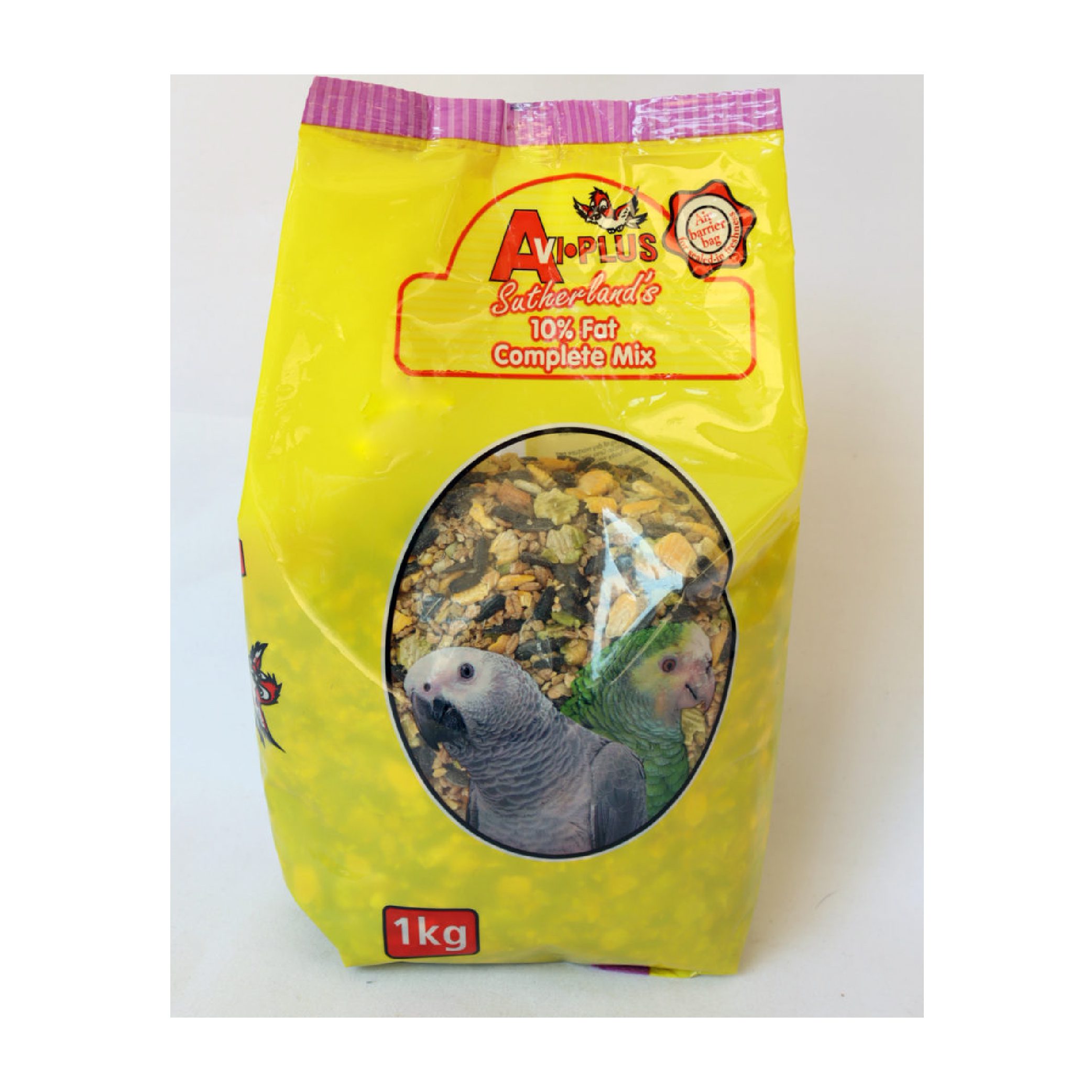 Avi-Plus Complete Parrot Mix is a tasty variety feast that contains rolled and roasted maize