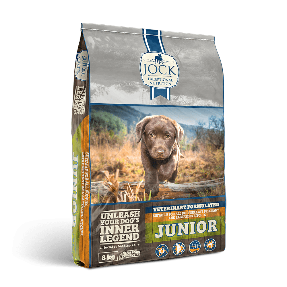 JOCK Junior is scientifically formulated with your puppy’s health in mind