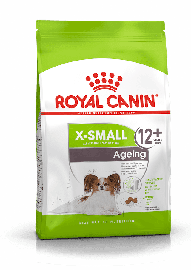 Consists of a variety of other nutrients and antioxidants that help to support healthy cardiac function in your ageing dog. The palatable and small-sized kibble has also been specially developed to adapt to the miniature jaws of small dog.