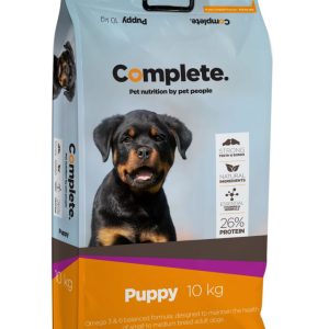 Complete Puppy is scientifically formulated to give your puppy a tasty and well-balanced quality puppy food