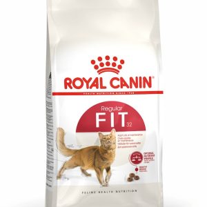 The adapted calorie content of the Fit 32 formula helps maintain the ideal weight of adult cats having a moderate amount of exercise.