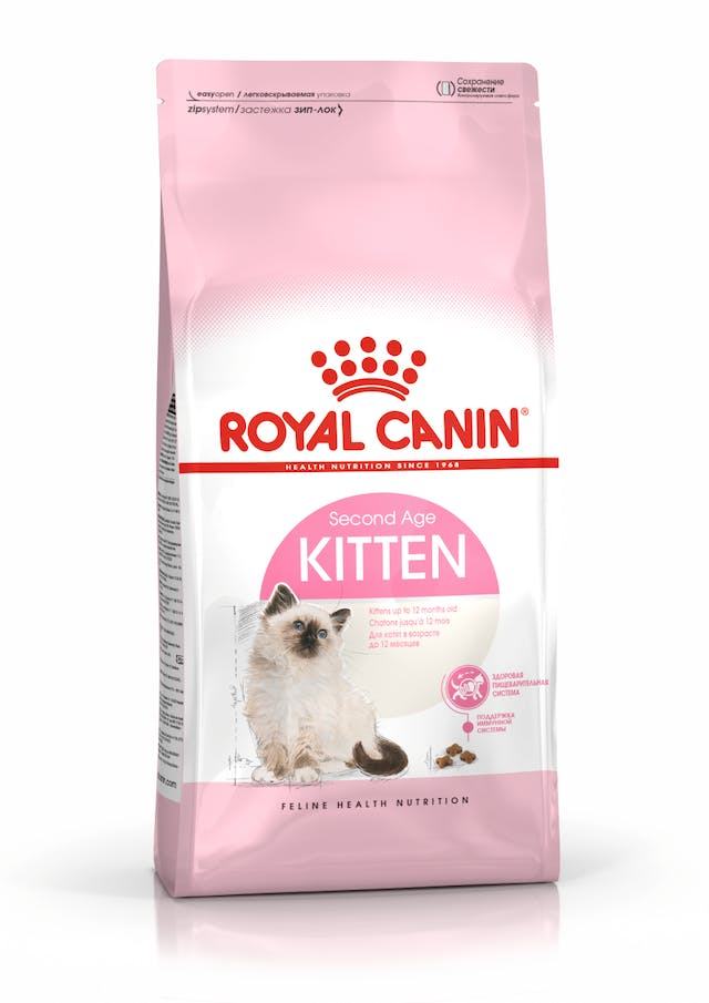 Kitten food helps to support your kitten’s natural defences during this time