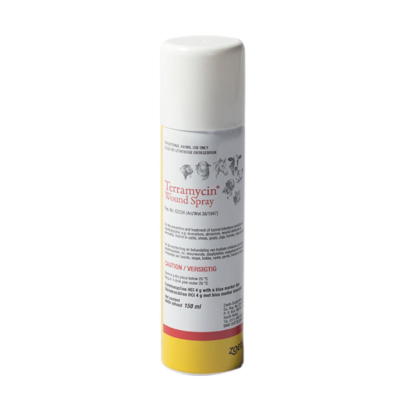 Wound Spray is indicated for the prevention and treatment of topical infections sensitive to oxytetracycline