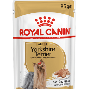 Contributes to maintaining the health of the Yorkshire terrier’s skin and long coat with an exclusive blend of nutrients.