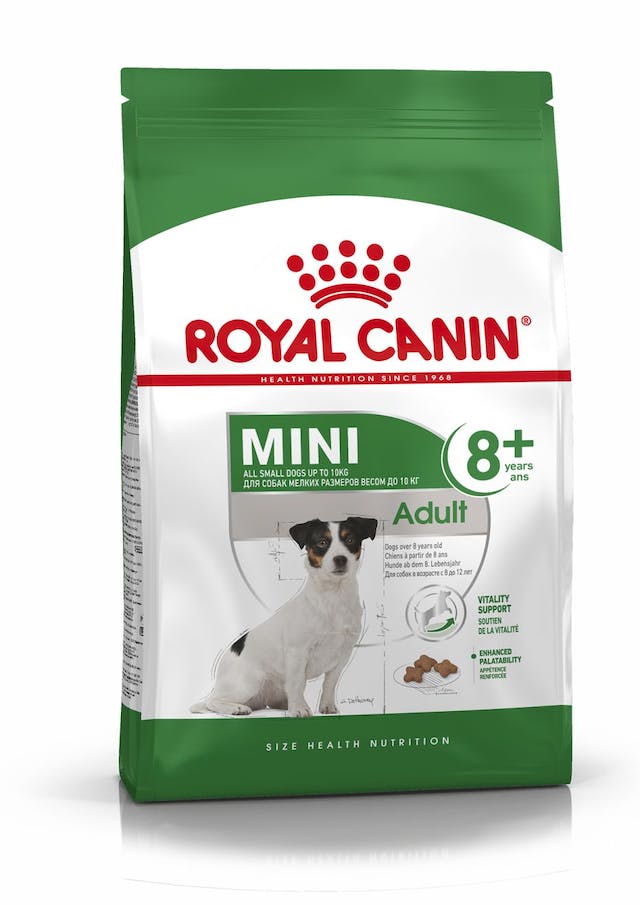 Adapted content of nutrients to help maintain vitality in small breed dogs facing the first signs of ageing. Contains an exclusive complex of antioxidants to help neutralise free radicals.